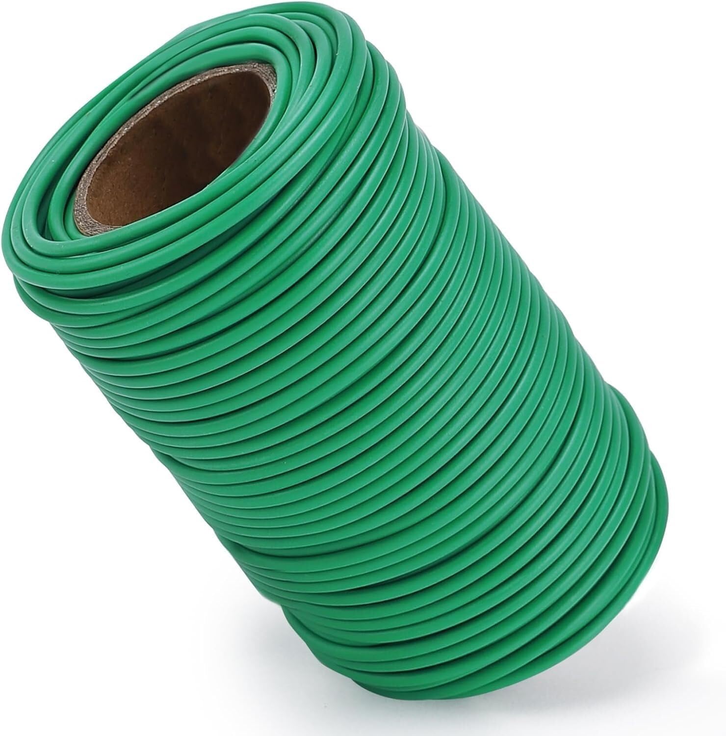 Filo verde da giardino 40m per legare piante 2,5mm | Rotolo continuo con rivestimento morbido flessibile per sostegno piante interno ed esterno