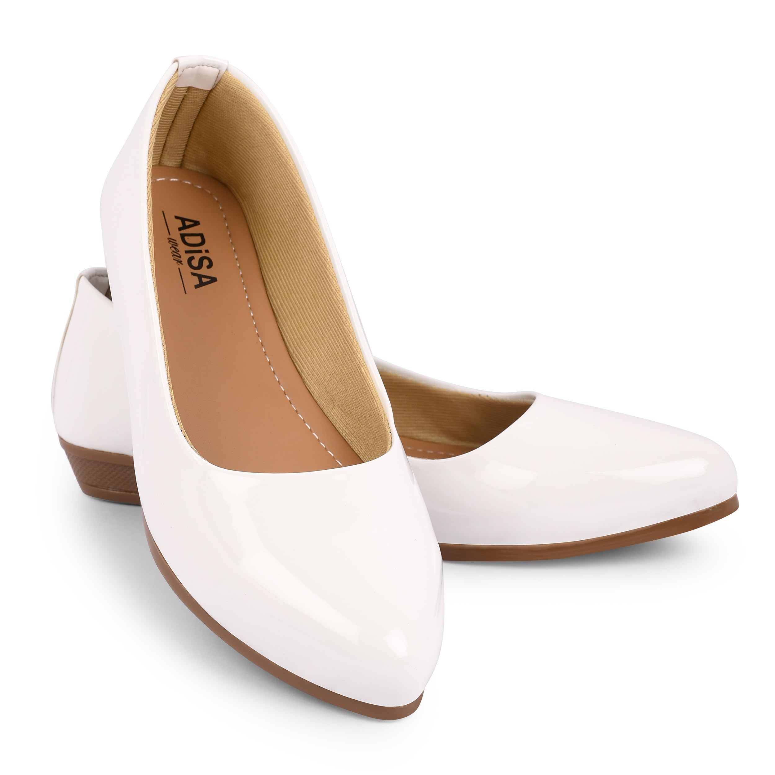 Women Girls Slip On Ballet Flats (WS1012)-image-22