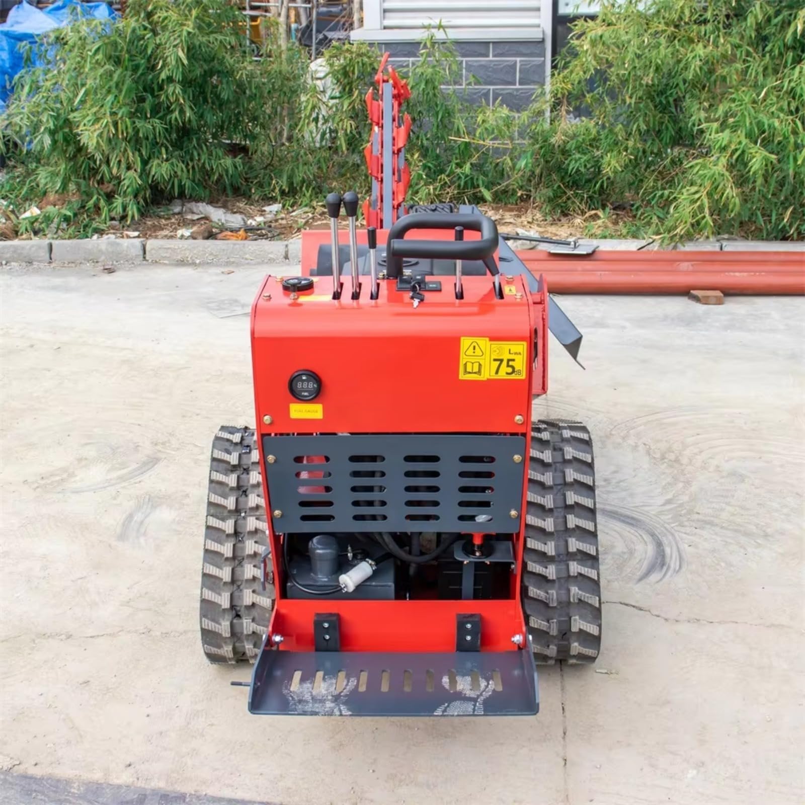Mini Tracked Ditching Machine for Orchard Pipeline Installation
