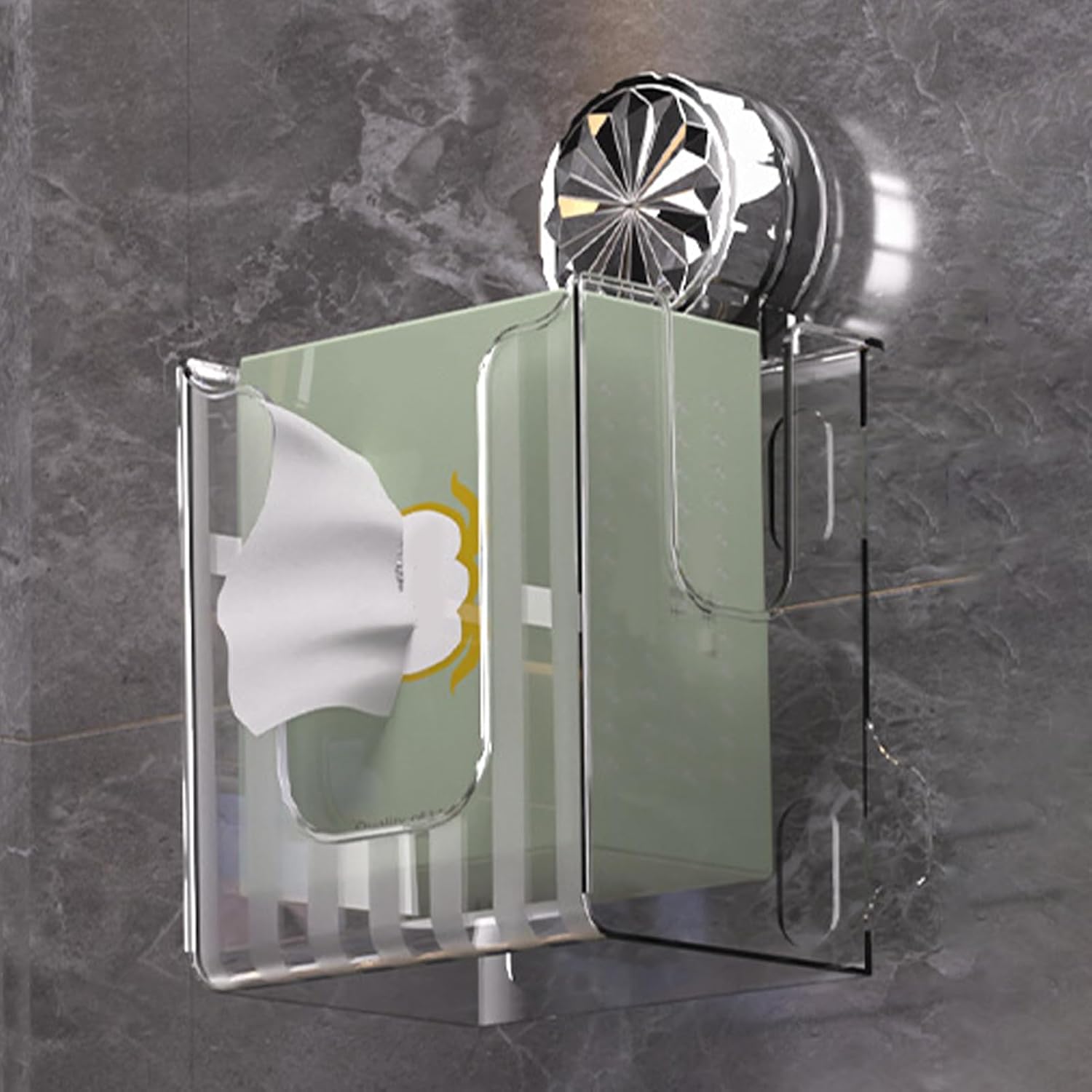Bathroom Tissue Holder Wet Wipe Holder Bathroom image 5