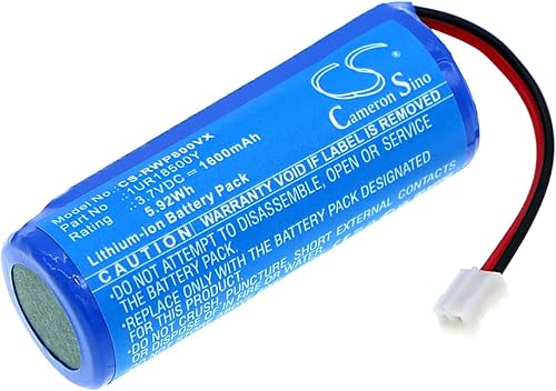 VI VINTRONS Battery for Rowenta EP8002, EP8002C023 Wet & Dry Hair Rem, EP8002F023 Wet & Dry Hair Rem, EP8012,