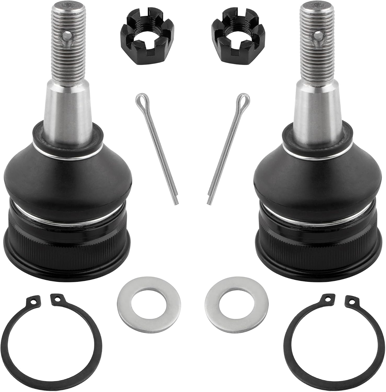 2PC K80604 Front Upper Ball Joint Kit for Jeep Commander 2006 2007, Ball Joint Front Kit for Jeep Grand Cherokee 2005 2006 2007 2008 2009 2010