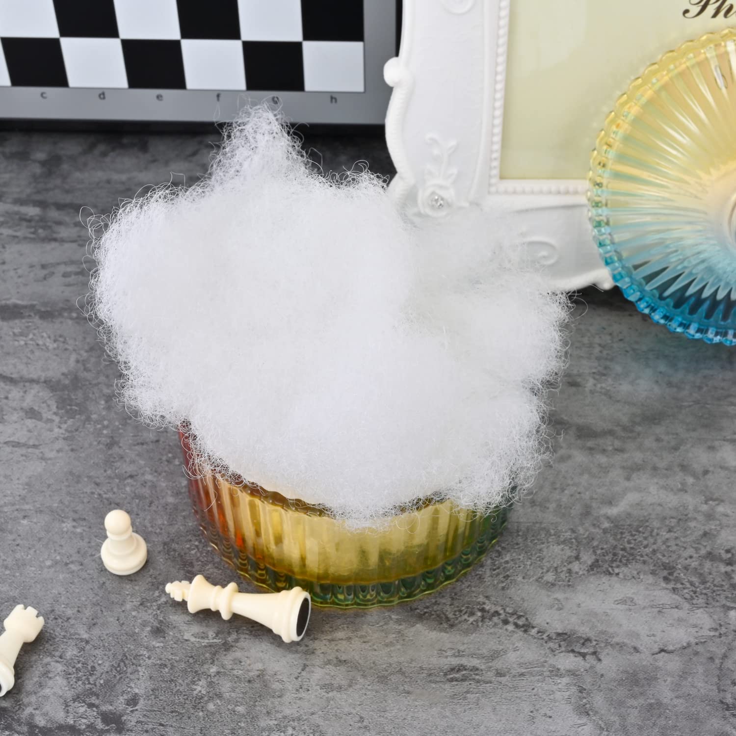 Neige Pour Sapin De Noël Sachet Fausse Neige 1 Litre - Neige Artificielle Décorative Noël - Réutilisable Pour Arbre, Village De Noël Ouate De Rembourrage