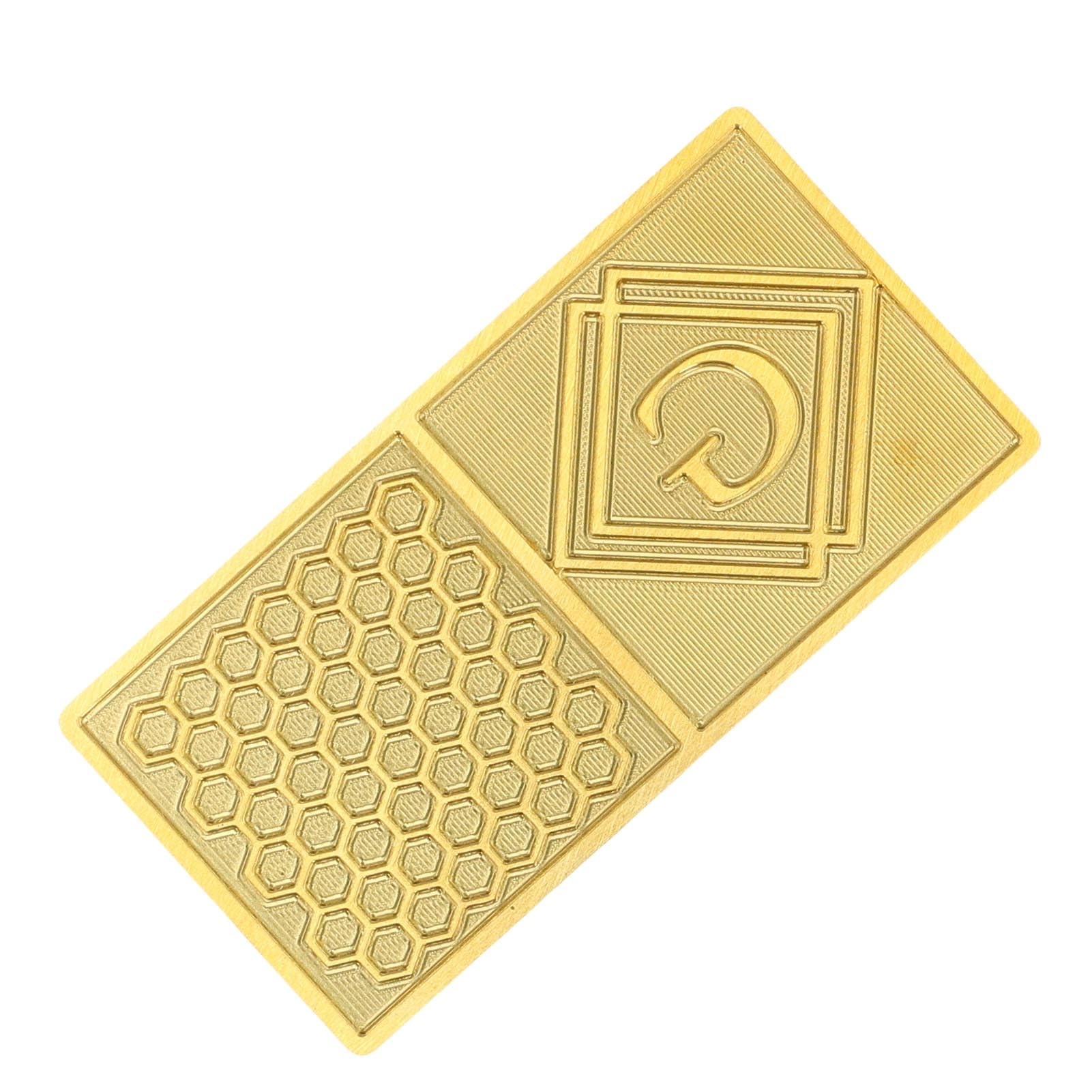Bandeja de Sello de Hielo de Cobre – Placa de Estampado Transparente para Cubitos de Cóctel Premium Ideal para Bares y Fiestas Diseño Moderno y Multiusos Fácil de Usar y Limpiar
