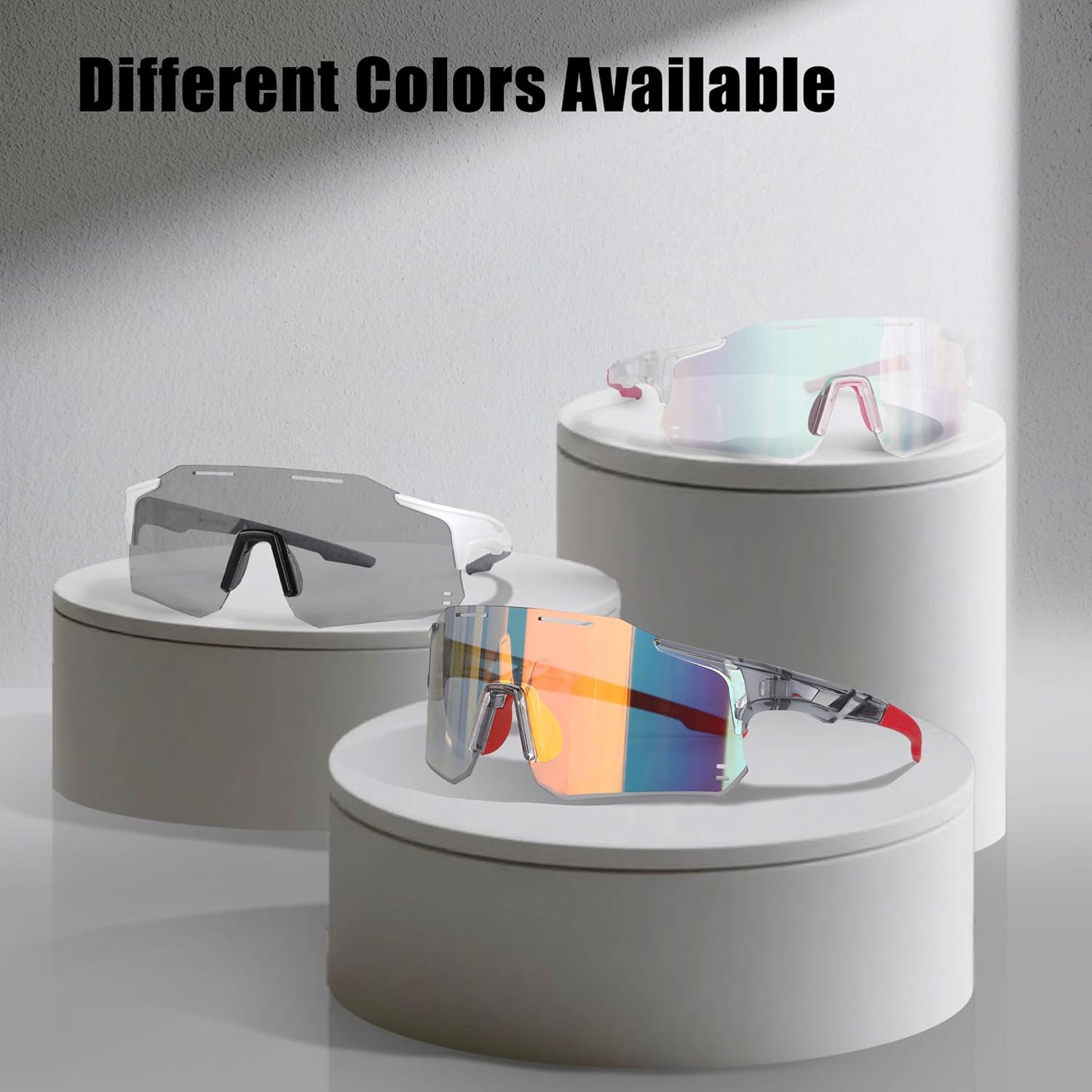 Photochromic Cycling Glasses for Men & Women – UV400 Mountain Bike Sunglasses, Sports Goggles for Outdoor Riding - Image 7