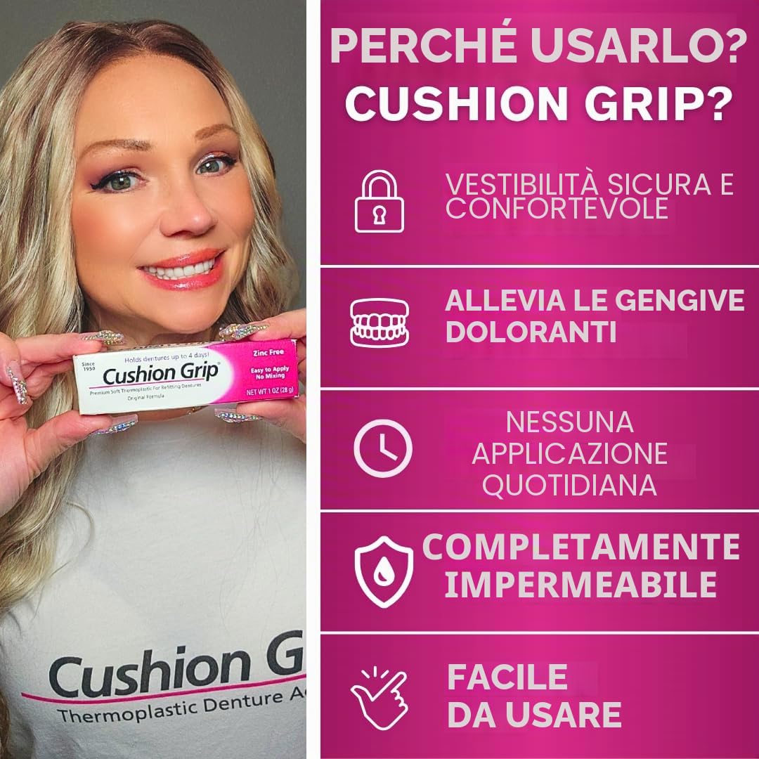 Grip cuscino SG_B07M8LMMV6_US Morbido flessibile termoplastico flessibile per retrofitting e protesi di serraggio, volume 1oz