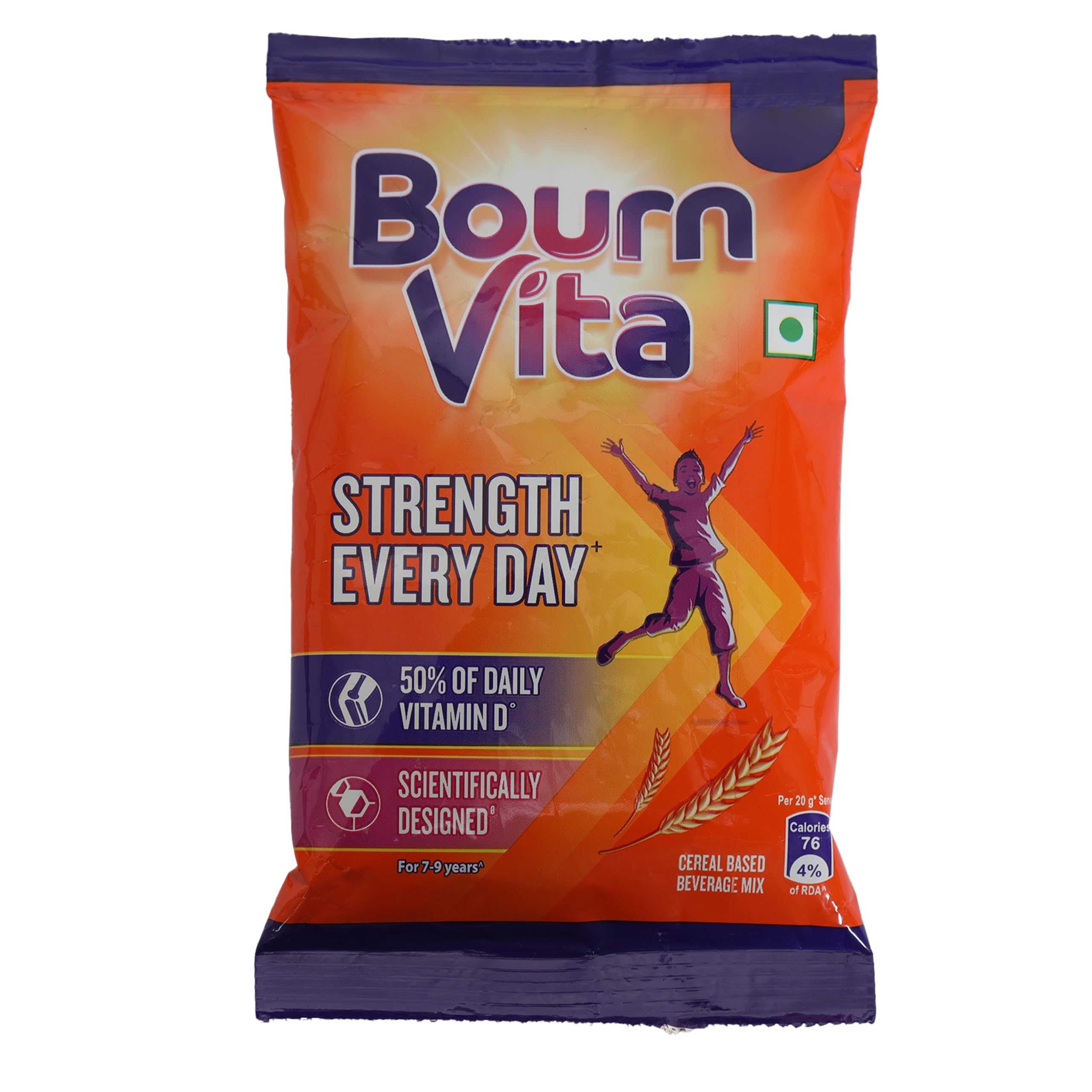 Cadbury Bournvita Shakti Nutrition Drink, powder, 1 count, 75 grams