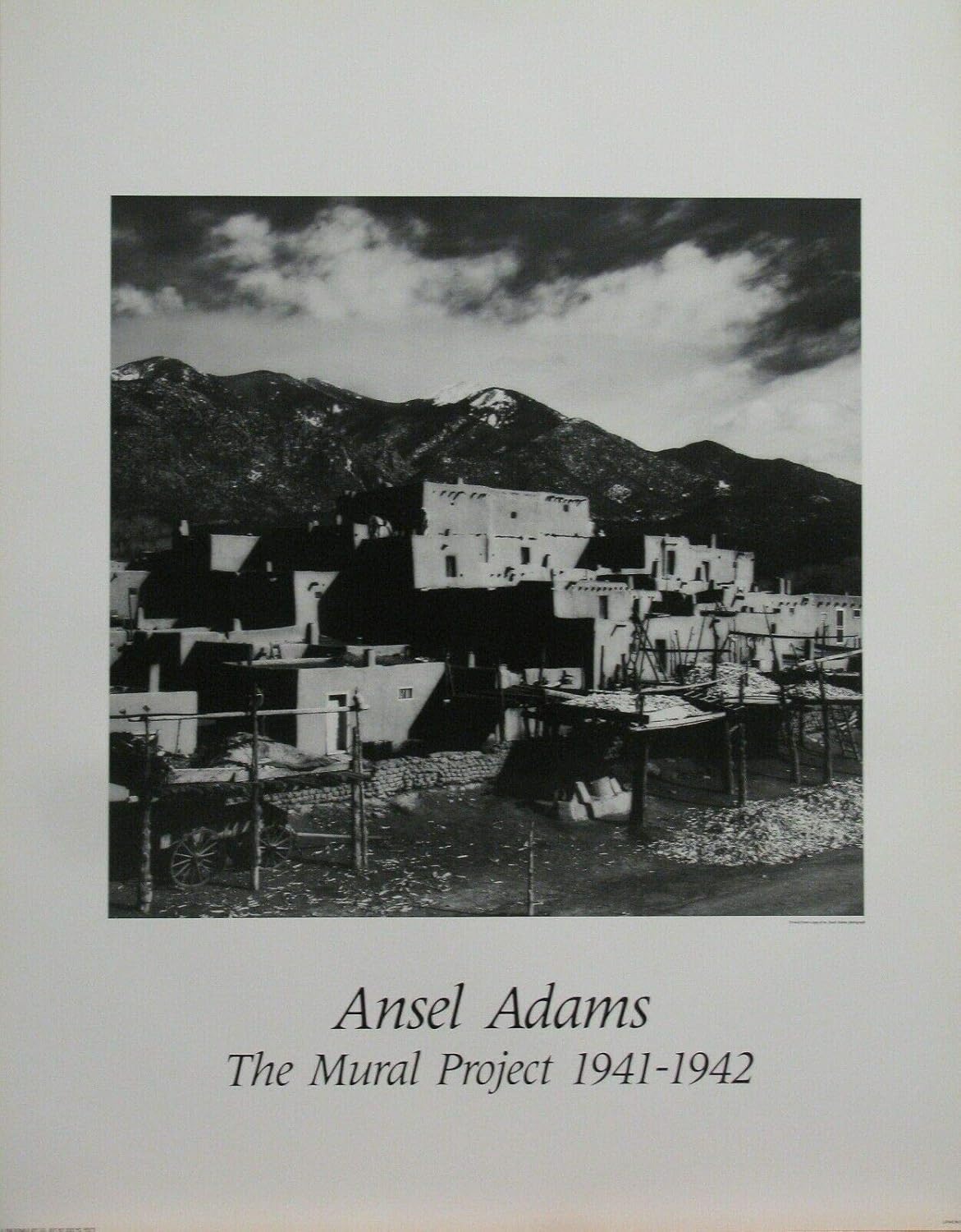 Ansel Adams The Mural Project 19411942"Cover 22x28 Poster