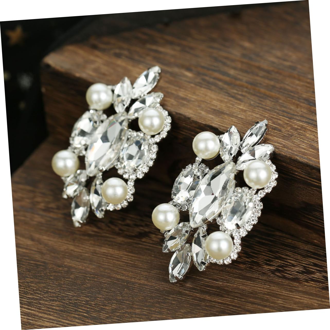 Healvian Clip per Scarpe Sposa Accessori per Cerimonie e Speciali Facili Rimuovere e Regolabili per Personalizzare