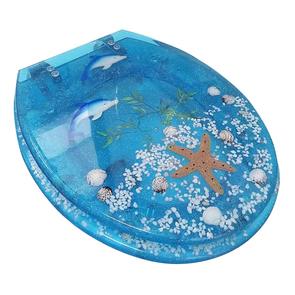 Abattant de toilettes O U V A en bois massif avec fermeture souple
