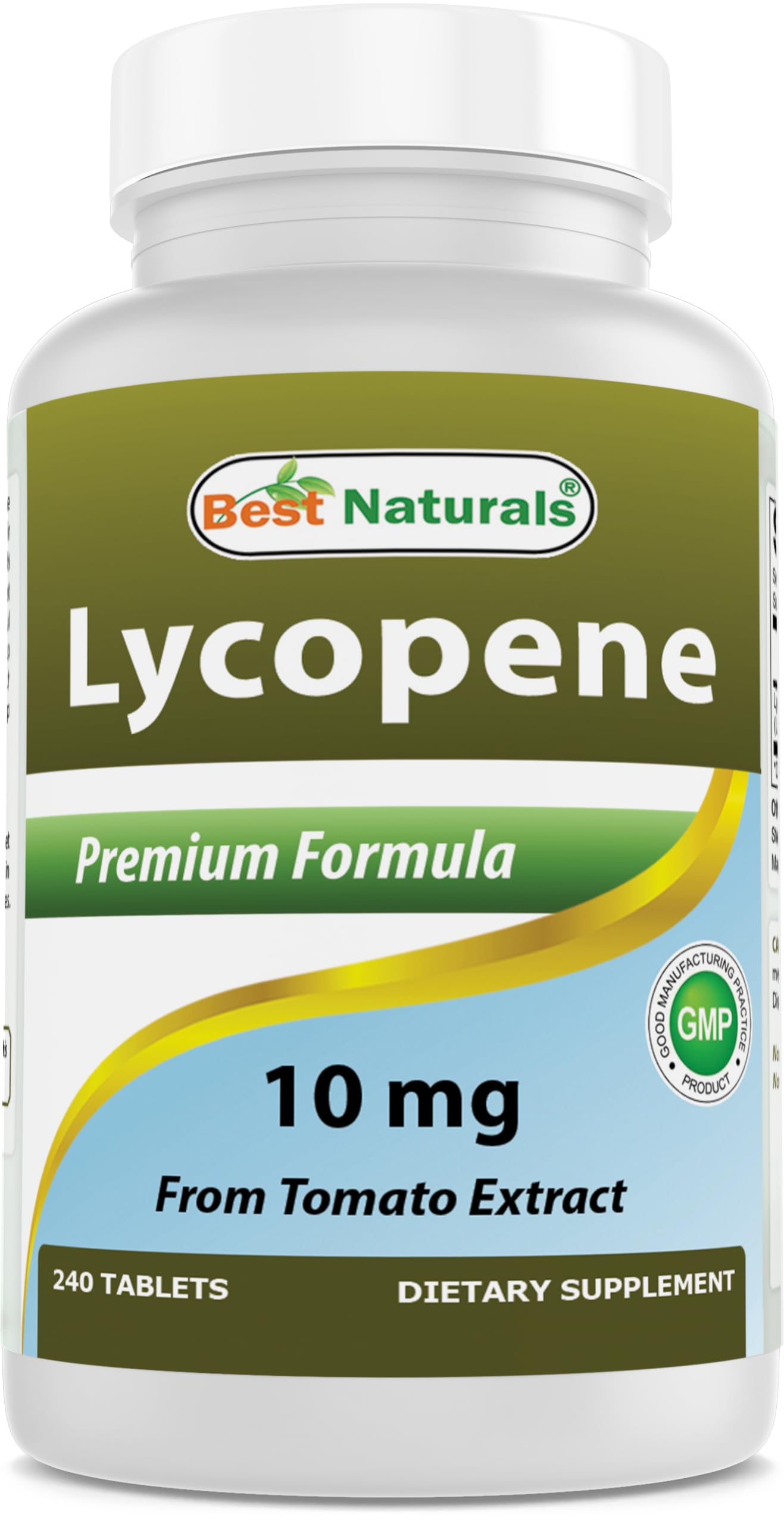 Best Naturals Lycopene Tomato Extract 10 mg 240 Tablets 120 Count (Pack of 1)