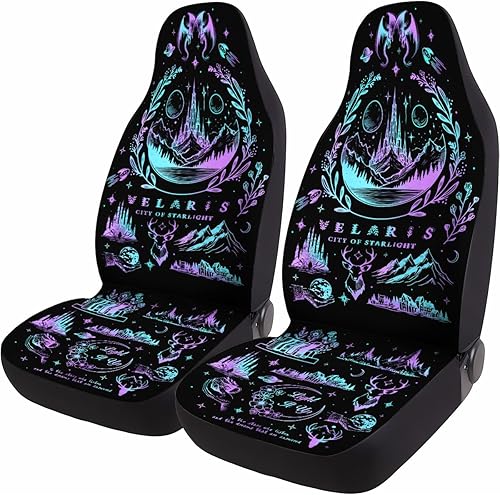 Miniatura 59 de Nightmare Skellington Ghost 2 - Fundas de asiento delantero para automóvil, camión, SUV, regalos de Navidad, funda de asiento de cubo duradera, 06.