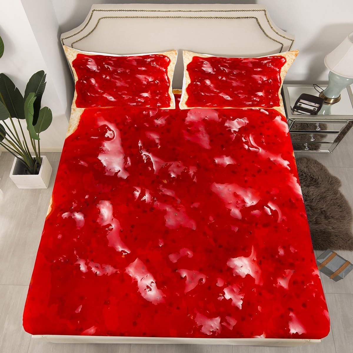 Lenzuolo Con Angoli Bohemien 3D – Singolo 120x200x30 Cm – Con 2 Federe 50x80 Cm – Microfibra Morbida – Stampe Etnico Floreali – Fondo Elastico 360°