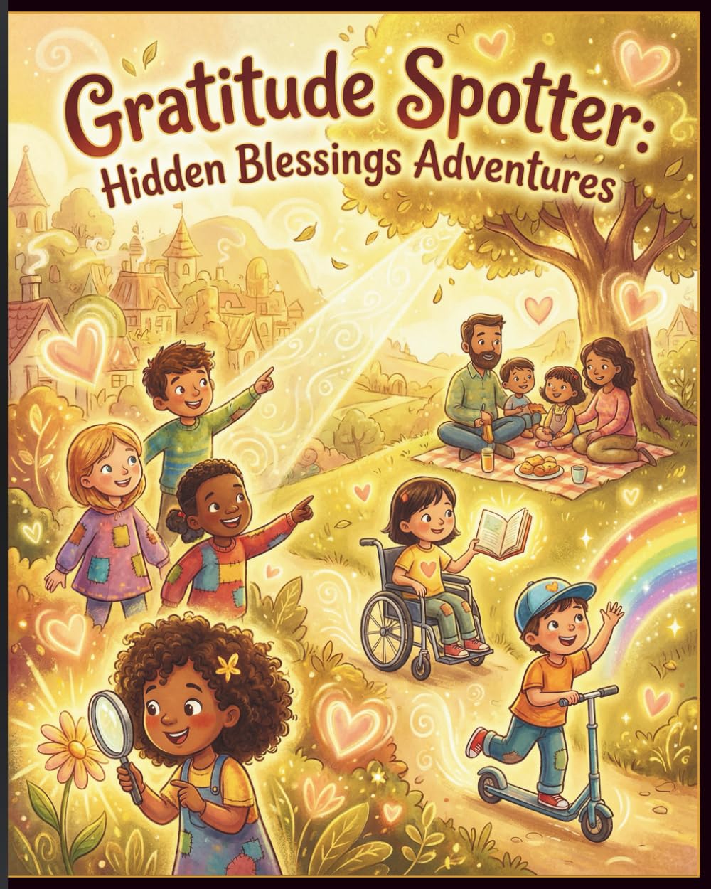Gratitude Spotter: Hidden Blessings Adventures: Seek and Find with Your Keen Eye: Interactive Positivity Puzzles and Doodle Blessings for Kids Ages 6-10 (Spotter Adventures)
