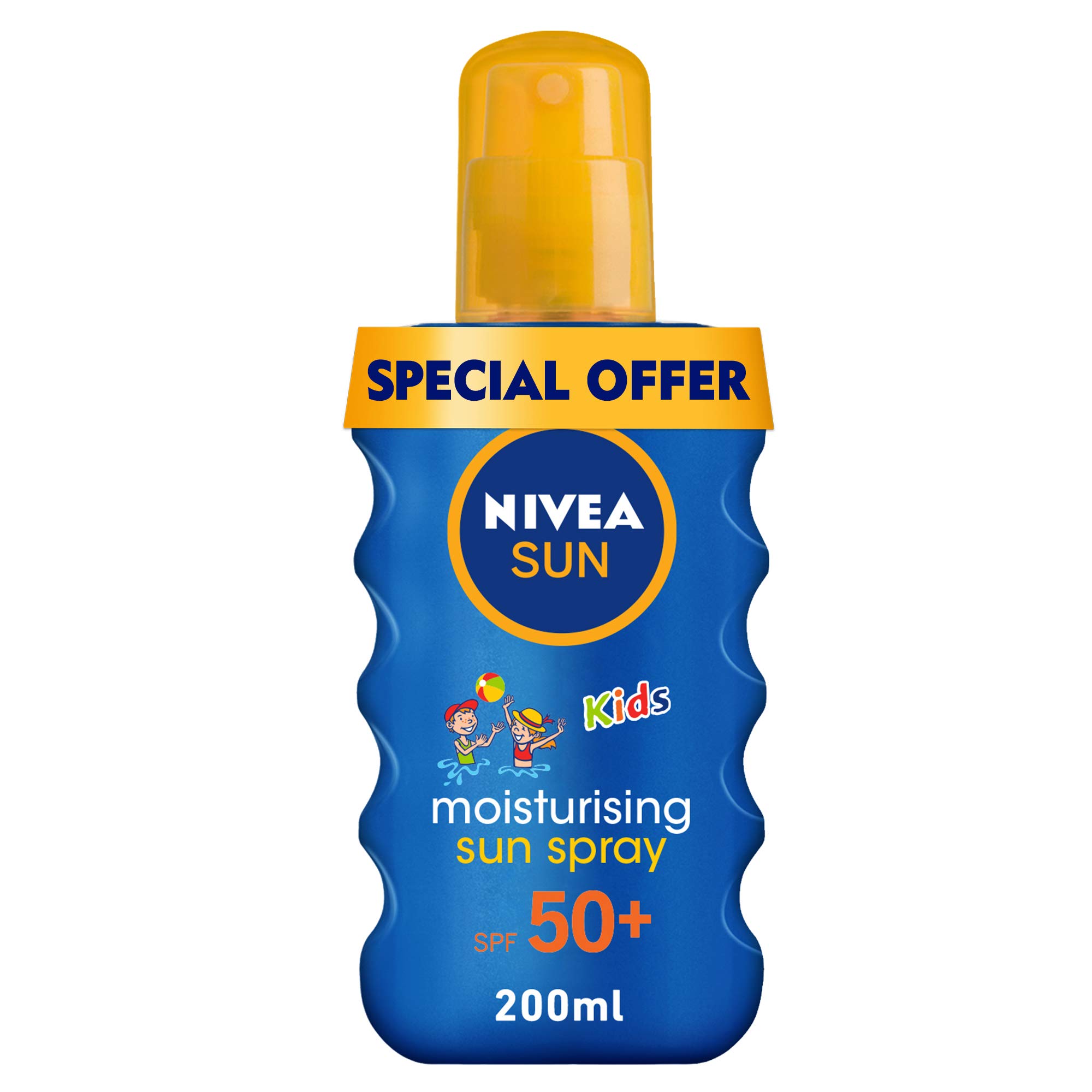 NIVEASun Kids Moisturizing Sun Spray Spf 50+, 200 ml