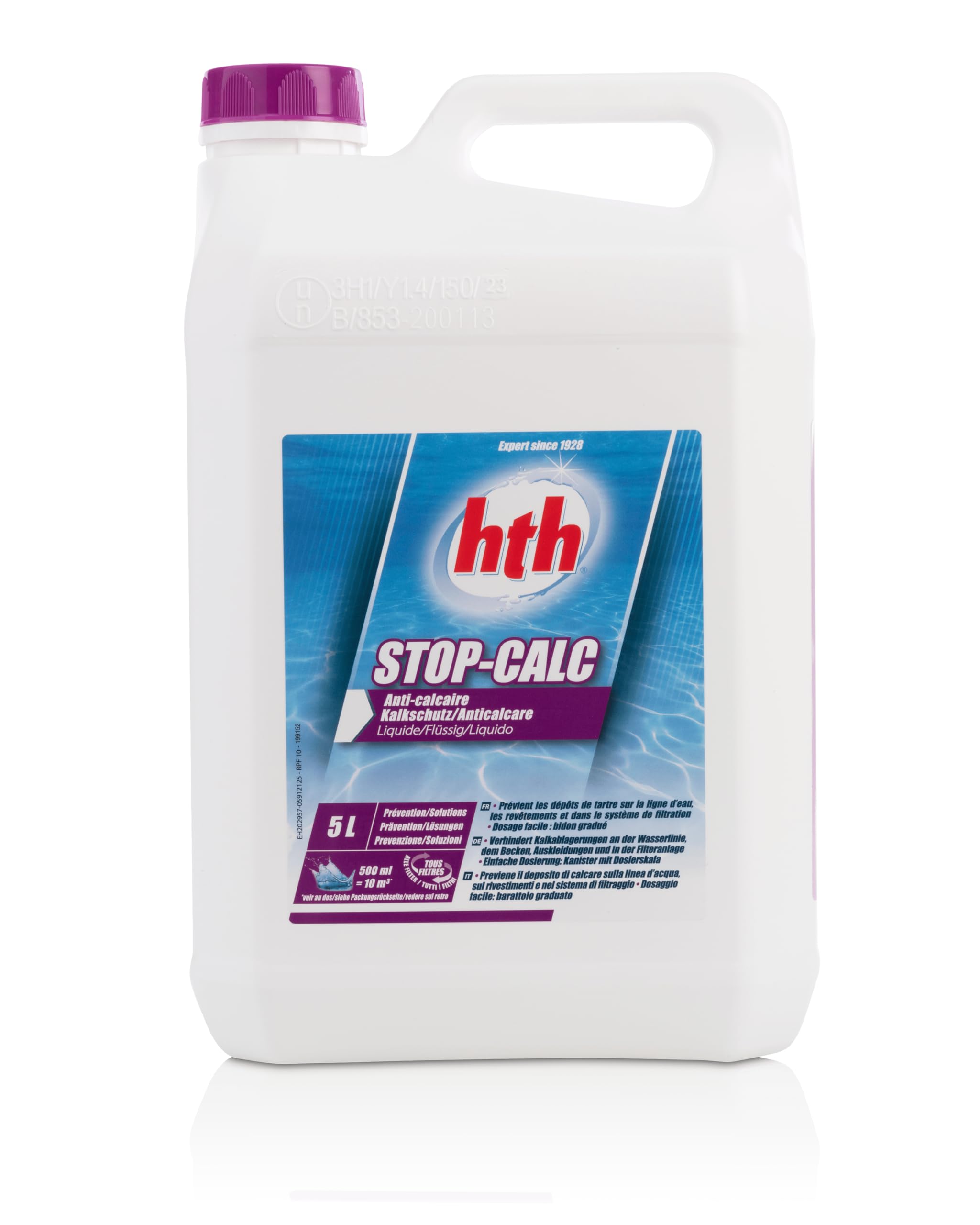 Hth Stop-Calc - Anticalcaire Liquide 5 L