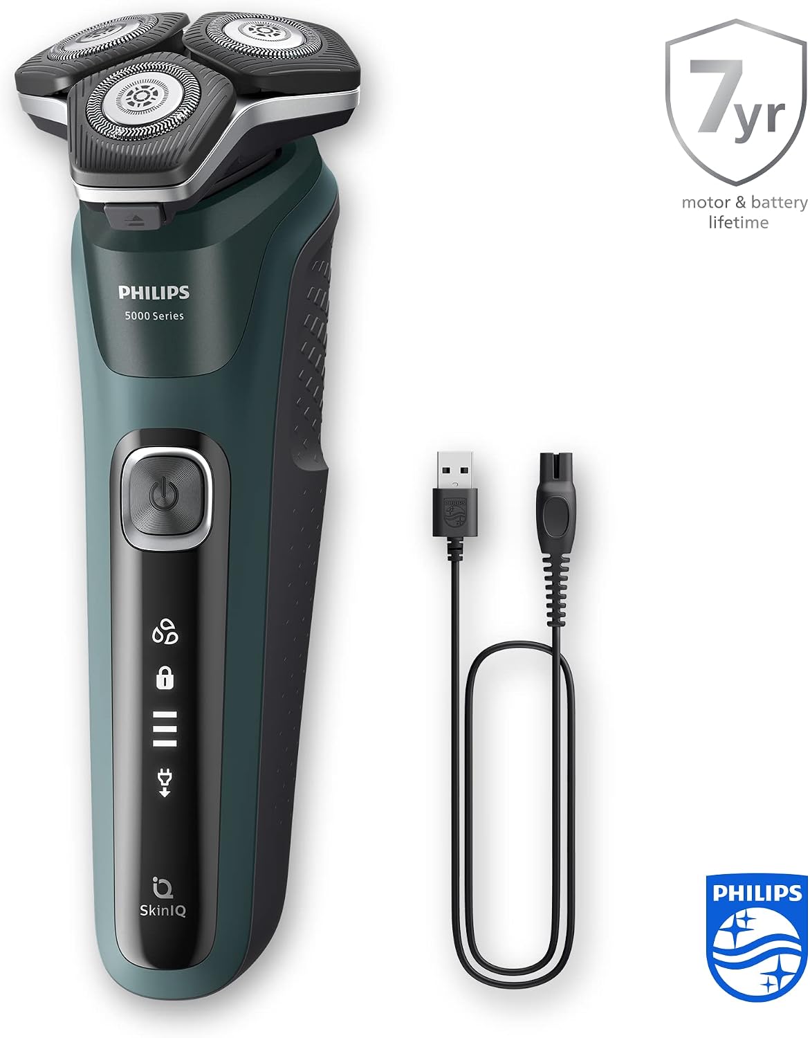 Shaver Series 5000 - Wet & Dry Electric Men's Shaver, Electric Razor for… thumbnail 2