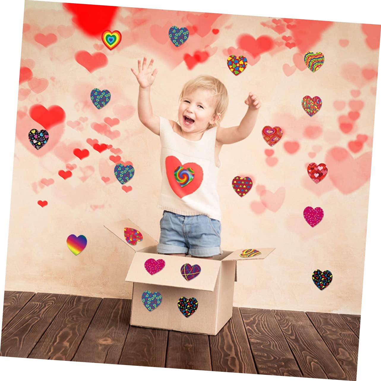 3 Set Adesivi D'amore Cuore Adesivi Per Etichette Etichette Adesive Per Adesivo Nozze Adesivi Adesivi Adesivo Di Rosso Carta