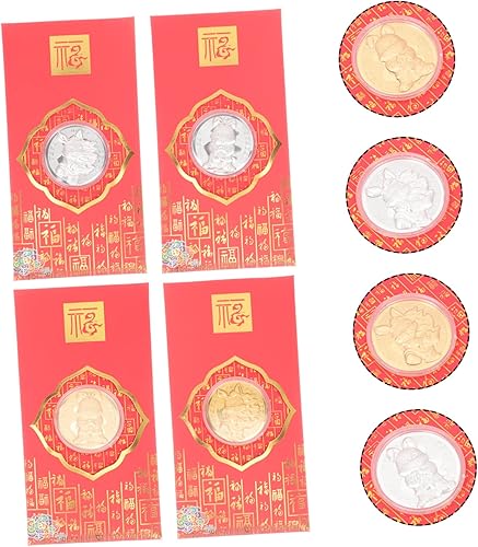 Miniatura 9 de BESTOYARD 8 Pcs 2023 Red Envelope Wedding Red Packet 2022 Money Cash Envelope 2023 Luck Money Bag 2023 Spring Festival Red Envelope Chinese Red