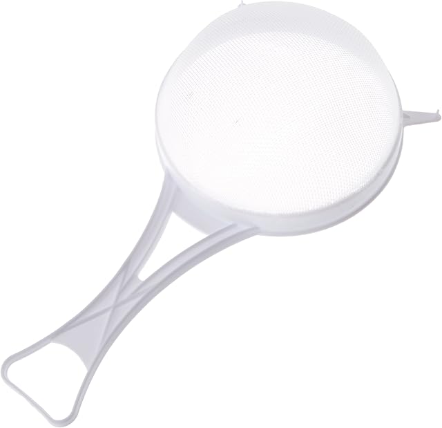 Chef Aid Nylon Mesh Plastic Strainer,White,15cm