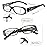 5 Pack Spring Hinge Reading Glasses Rectangular Fashion Quality Readers for Men and Women (5 colors, 2.00, multiplier_x)