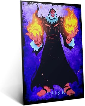 Displate Metal Poster Solo Leveling Shadows and Monsters - Tusk Wall Art L