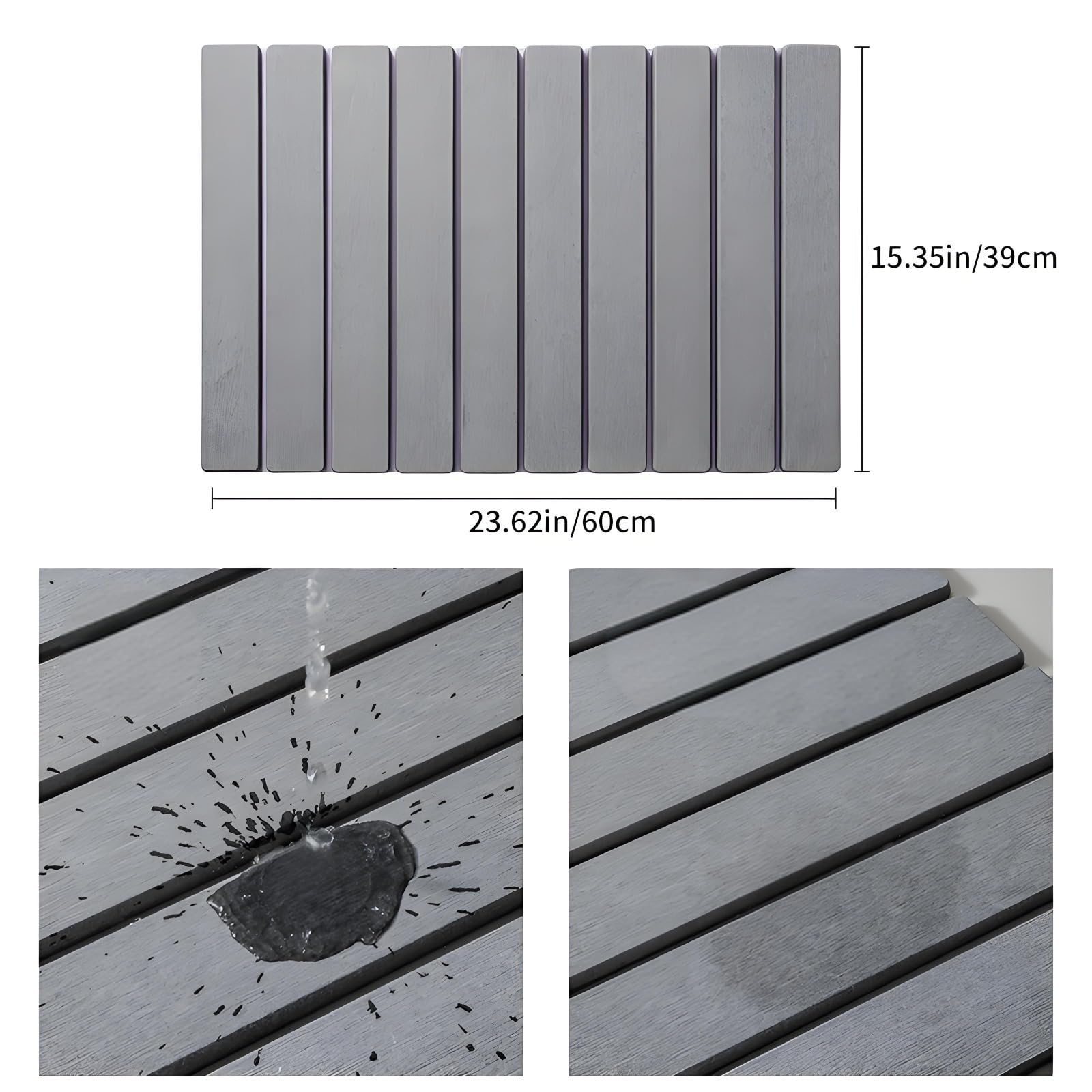 Schnell trocknende Steinmatte für die Küche – saugfähiges, wiederverwendbares Abtropfpad, faltbare Abtropfmatte, perfekter Arbeitsplattenschutz für effiziente Küche und Geschirrtrocknung