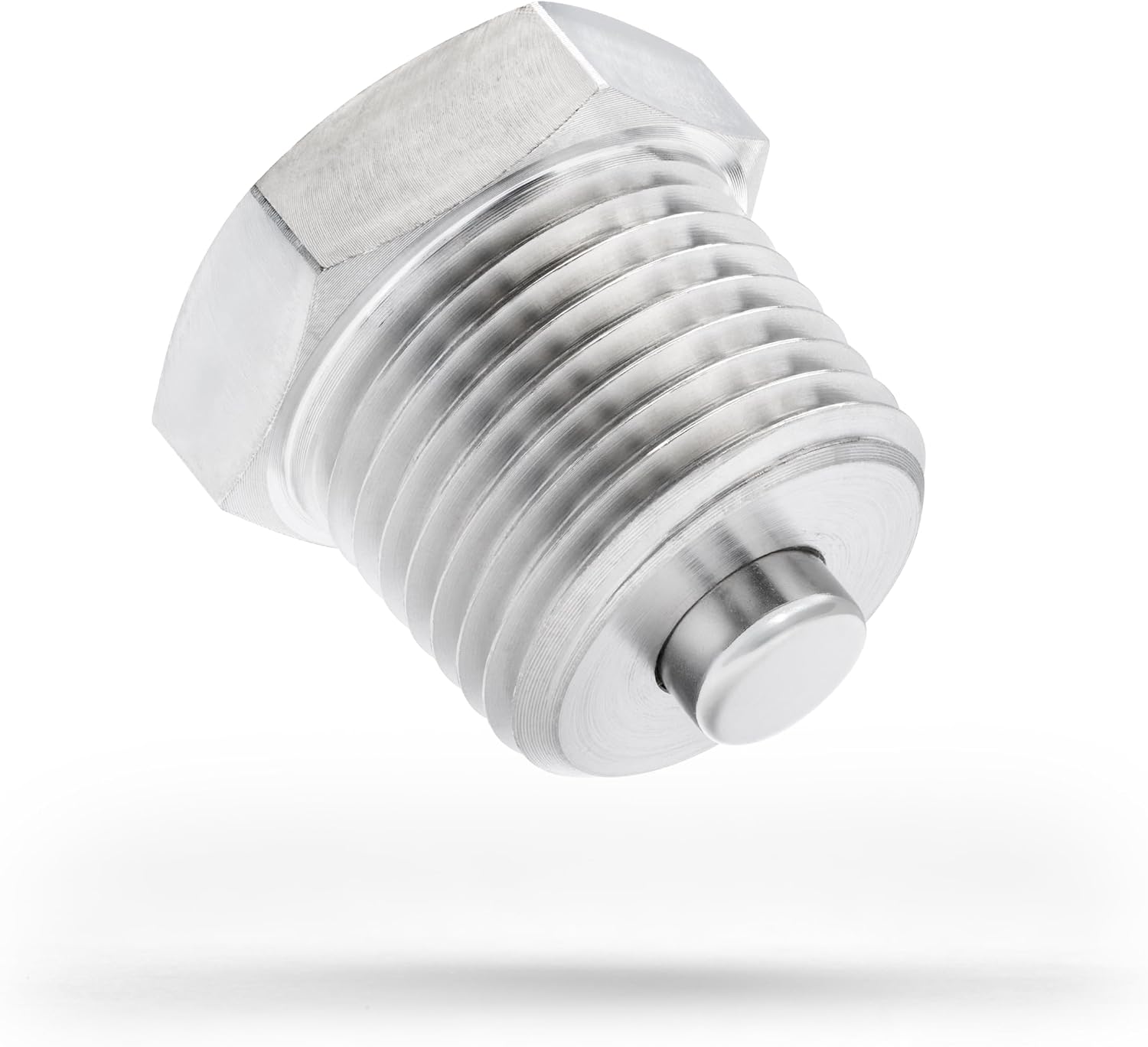 Stainless Steel Transfer Case Neodymium Magnetic Oil Drain Plug fits Chevrolet/GMC- Part Number 19133162