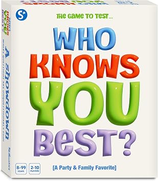 Skillmatics Who Knows You Best? Card & Board Game for Family Game Nights