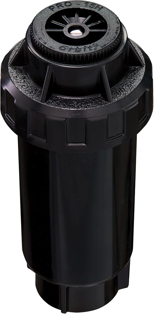 Orbit 54325 Aspersor con cabezal rociador emergente de 2" con boquilla de medio patrón