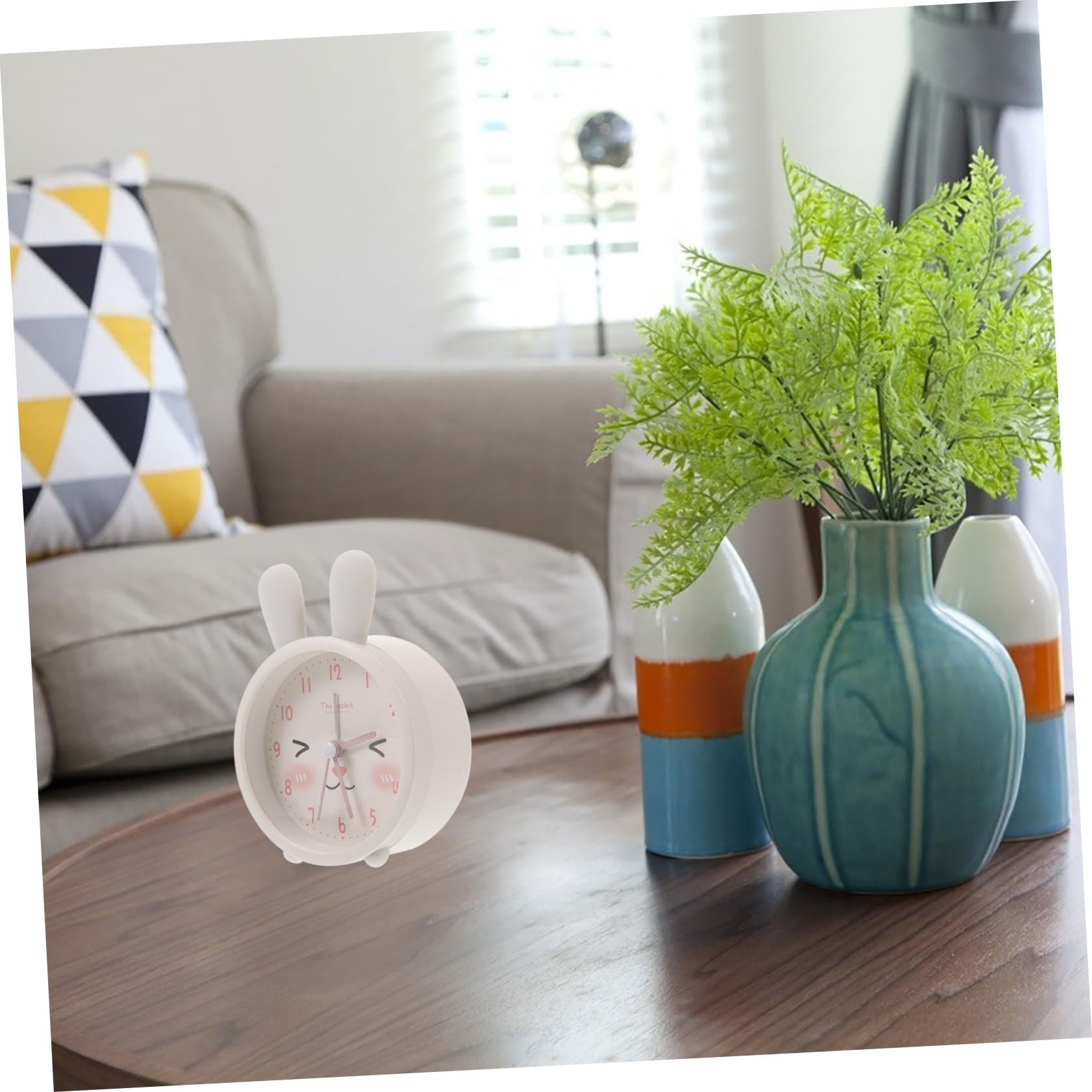 PRETYZOOM 3stücke Kawaii Kinderwecker Mit Nachtlicht Geräuschloser Alarm Clock Für Kinderzimmer Tragbar Und Dekorativ Für Schreibtisch Und Nachtisch Ohne Batterie
