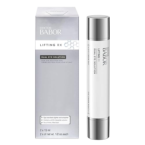 DOCTOR Babor LIFTING RX - Solución doble para ojos, suero antienvejecimiento para día y noche, para reducir arrugas, patas de gallo y ojeras debajo