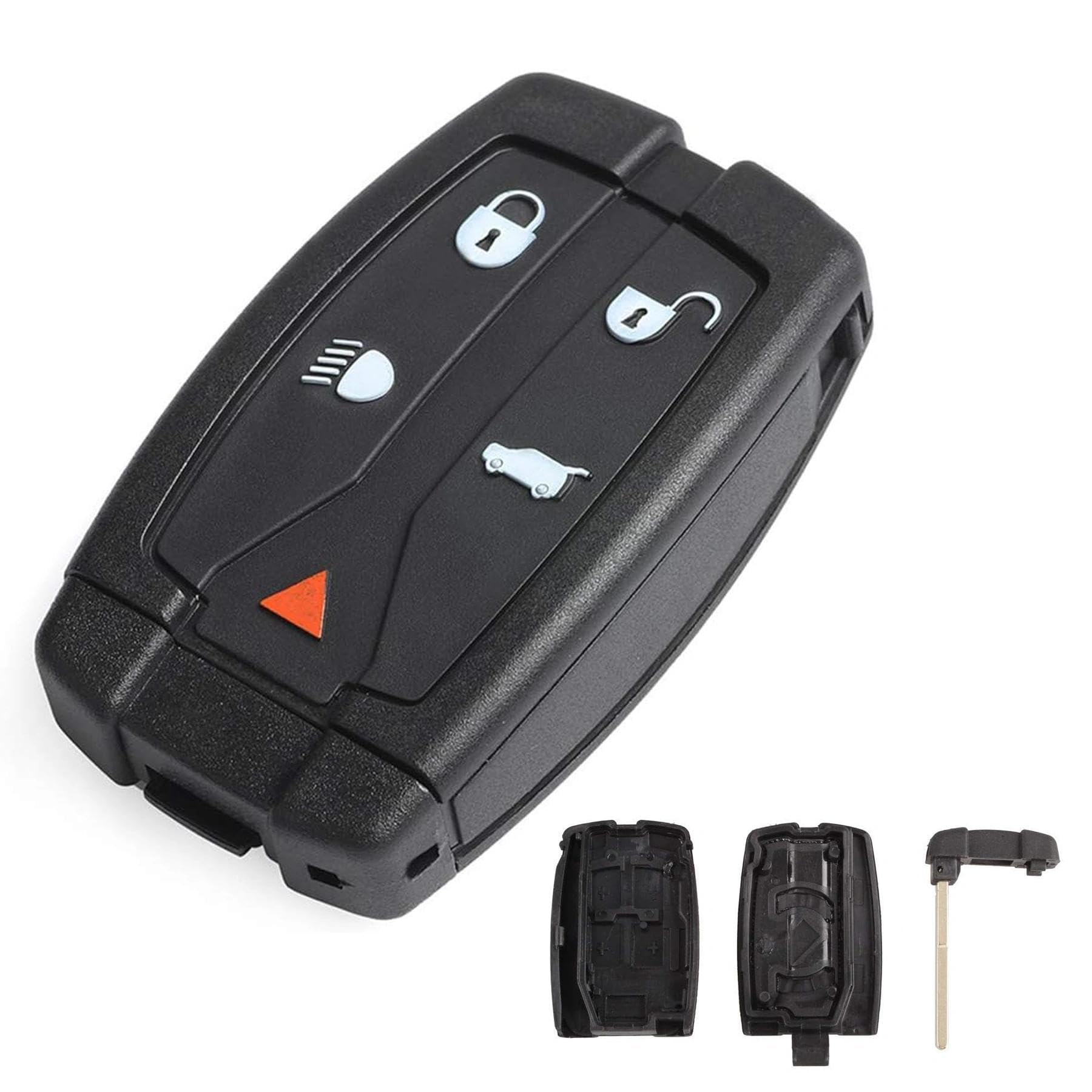 Heart Horse Telecomando di Ricambio a 5 pulsanti Guscio per Chiave Telecomando Freelander con lama vergine per Freelander 2 2006-2015