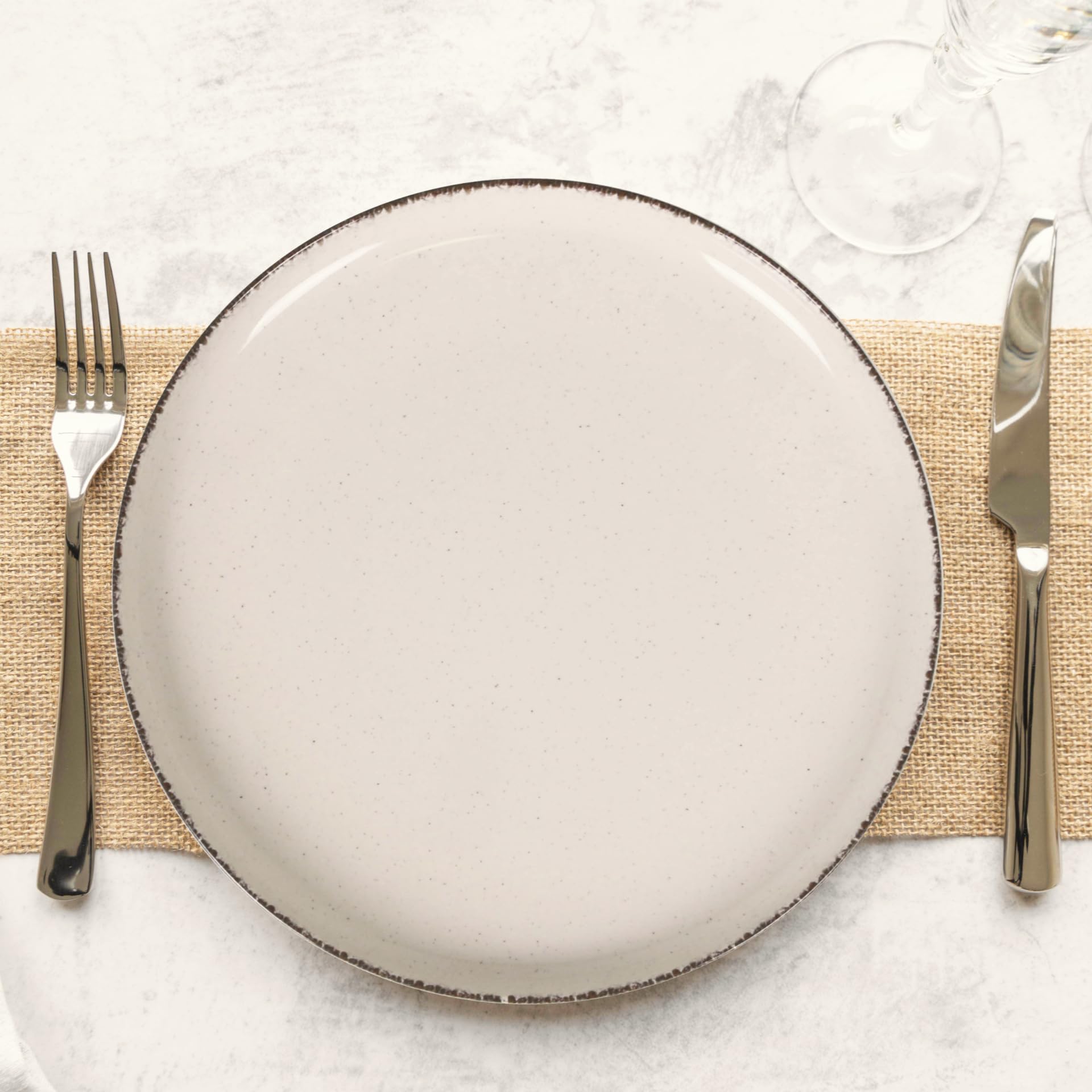 La Mediterránea Assiette plate 27cm Anllo 6 pièces