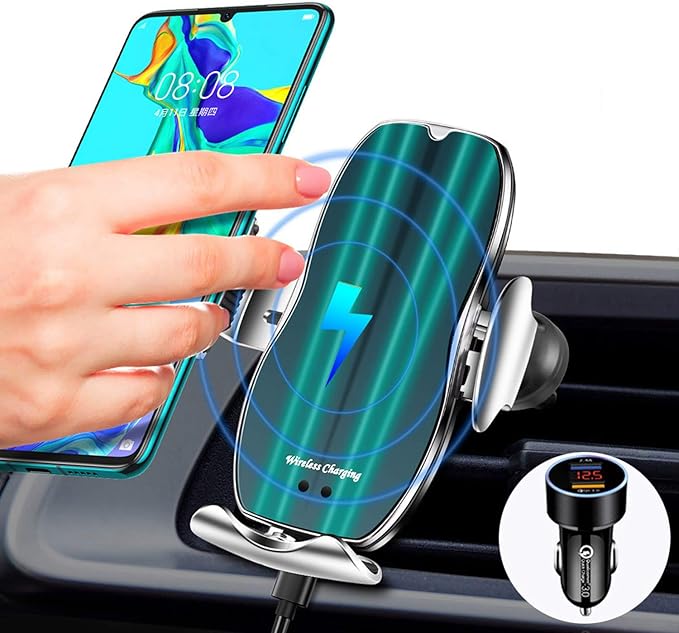 人気特価激安 Iphone充電器車置くだけマグネットエアコン吹き出し口車載フォルダーqiスタンドスマホiphone6iphone7plus 毎回完売 Carlavista Com