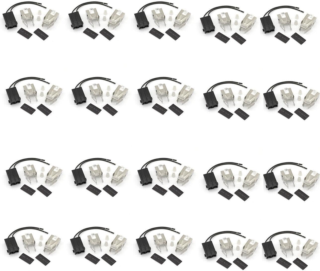 for 330031 Electric Stove Range Burner Receptacle Kit for Whirlpool for Kenmore 20-Pack