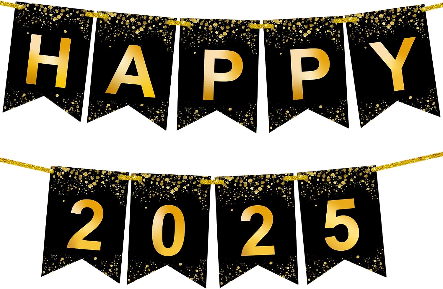 Katchon, Shiny Graduation 2025 Banner - Large 10 Feet, No DIY | Happy 2025 Banner, Graduations Decorations Class of 2025 | 2025 Sign, Class of 2025 for Graduations Decorations 2025