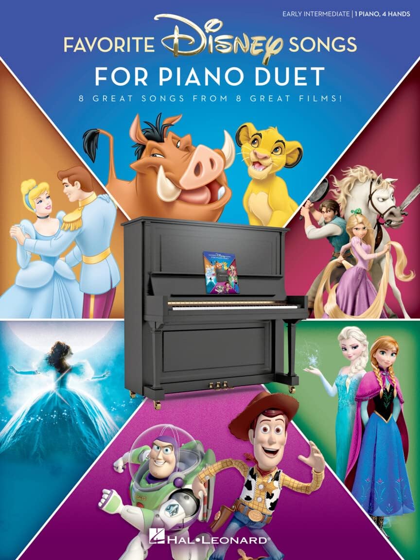 Favorite Disney Songs for Piano Duet: 1 Piano, 4 Hands / Early Intermediate National Federation of Music Clubs 2024-2028 Selection
