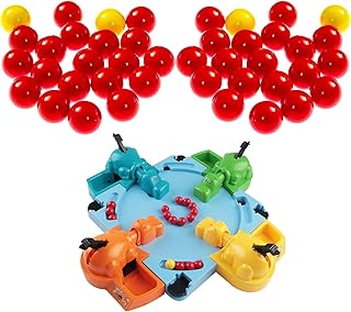 42 Pcs Game Replacement Marbles Compatible with Hungry Hippos Perfect for Travel Holidays and Family Gatherings Ideal for Hungry Hippos Chinese Checkers Marble Games or other Games