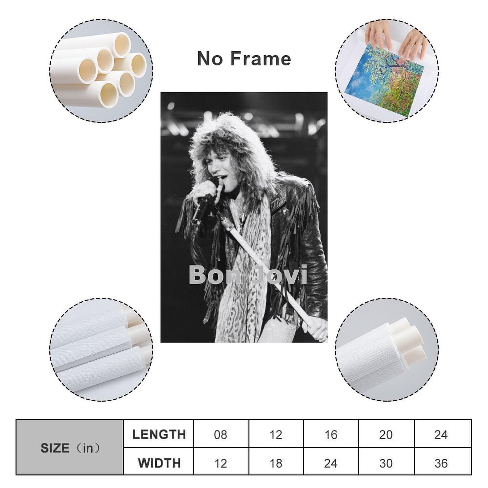 BON JOVI ポスター パネル張り BY Kevin Westenberg Amazon.co.jp: Bon Jovi ボン・ジョヴィ コンサート ポスター