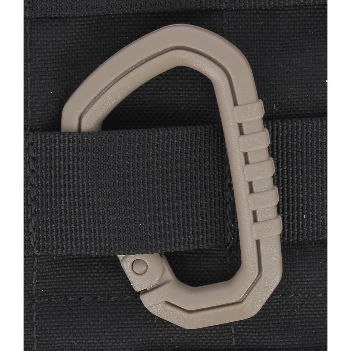 ASP Mini Polymer Carabiner, Coyote