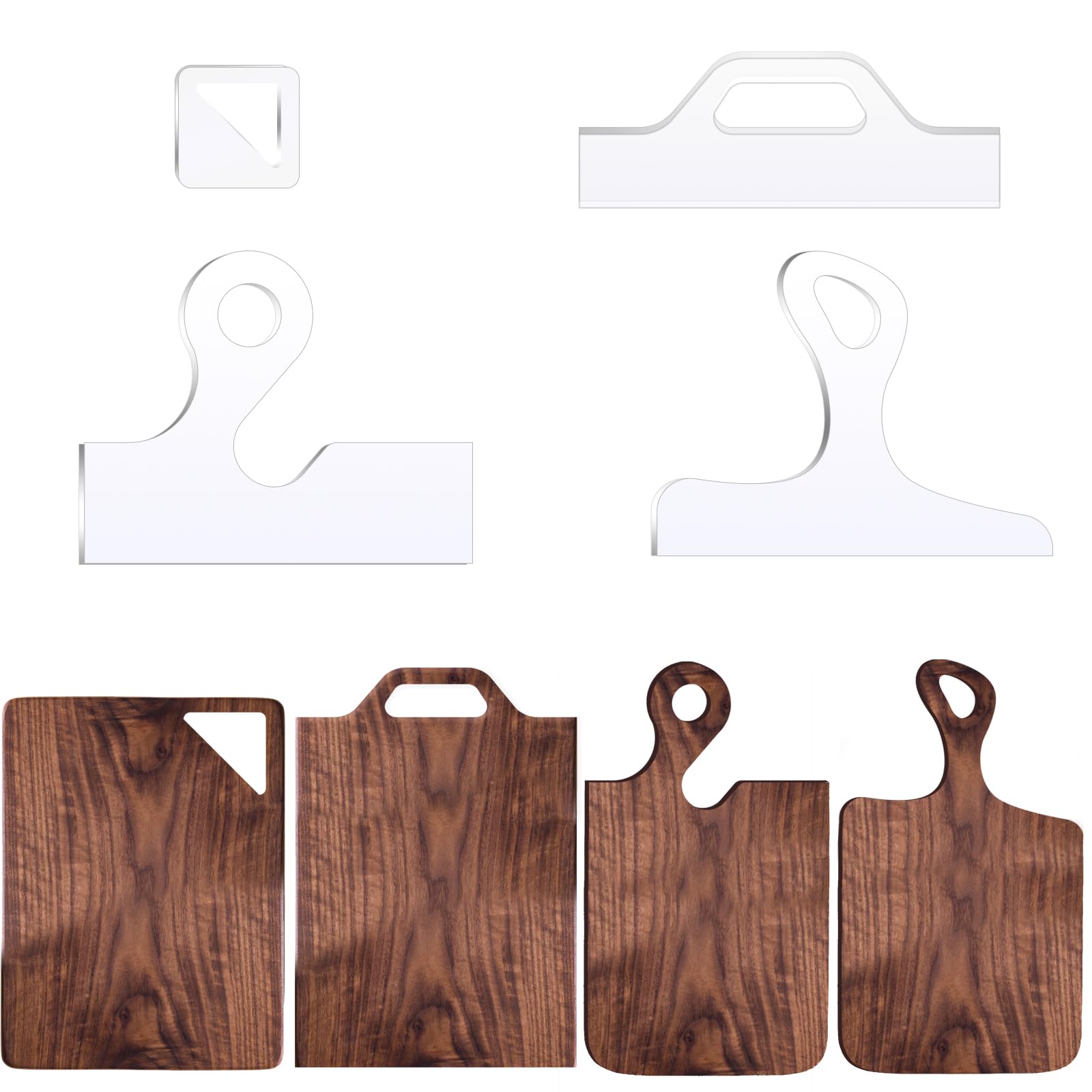 Router Templates, 4pcs Acrylic Charcuterie Board Handle Template, LYMOI Clear Cut Board Thick Handle Template, Angled Curvy Tracing Stencils Cut Guide Tools for Kitchen Woodworking. (Style 2) - Amazon.com router-templates-4pcs-acrylic-charcuterie-board-handle-template-lymoi-clear-cut-board-thick-handle-template-angled-curvy-tracing-stencils-cut-guide-tools-for-kitchen-woodworking-style-2-amazon-com