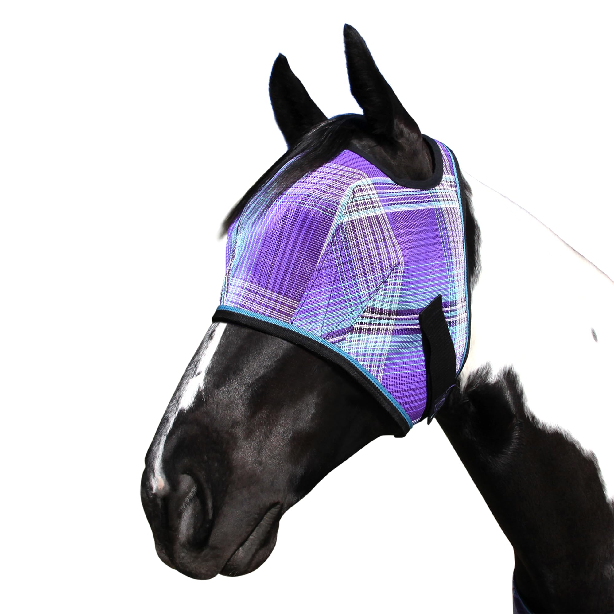 Masque Anti-mouches Cheval UViator Kensington XL – Sans Fléchettes, Protection UV