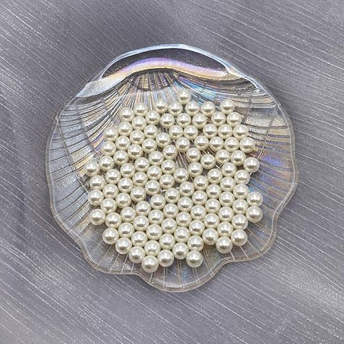 Miniatura 3 de INSPIRELLE 1100 perlas de imitación de acrilonitrilo butadieno estireno pulido de 0315in sin perforar para rellenos de jarrón cuentas de maquillaje