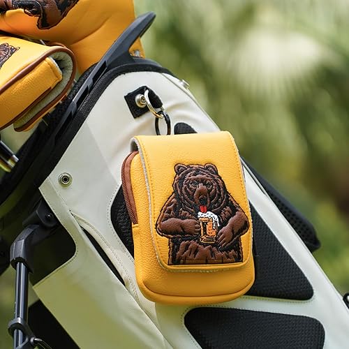 Miniatura 5 de Funda rígida para telémetro de golf, bolsa de EVA compatible con BushnellCallawayTectectec V2 V3 V4 V5 Pro X2 Pro XE u otros telémetro bandera de