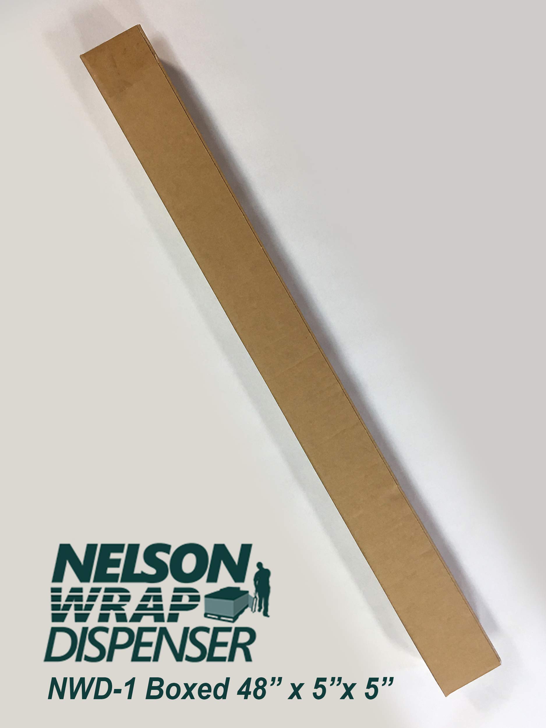 Nelson Wrap NWD1 Wrap Dispenser, Aluminum, MetallicSilver, 60