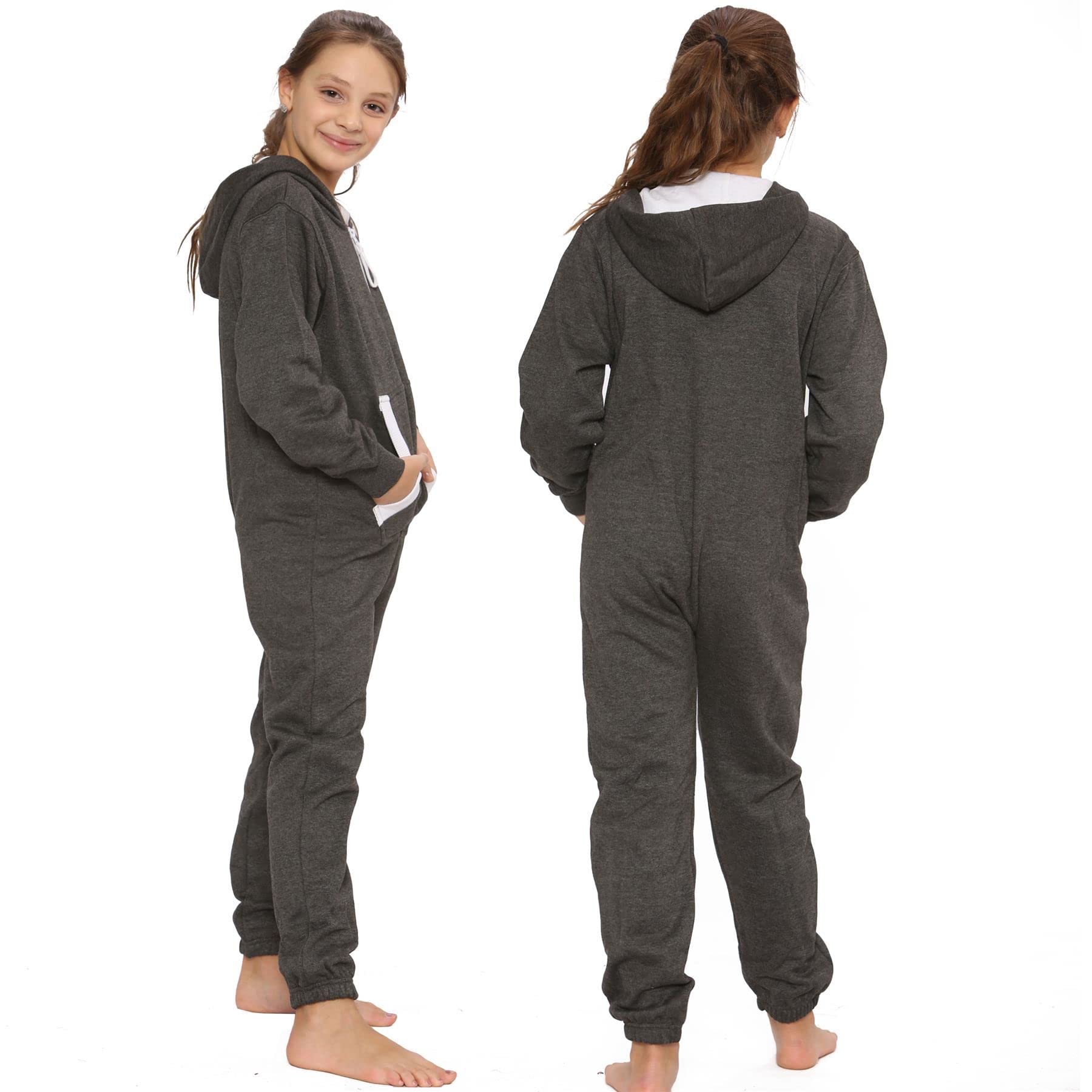 A2Z 4 Kids Bambini Tutina Super Morbido Bambini Comodo Loungewear Dormire Indossare Costume Regali per Ragazze & Ragazzi età 5-13 Anni