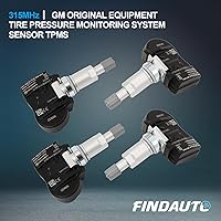 Vista 2 de FINDAUTO Equipo original TPMS Sensor 315MHz Sistema de monitoreo de presión de neumáticos Sensor compatible para Jaguar para Land Rover C2C41656