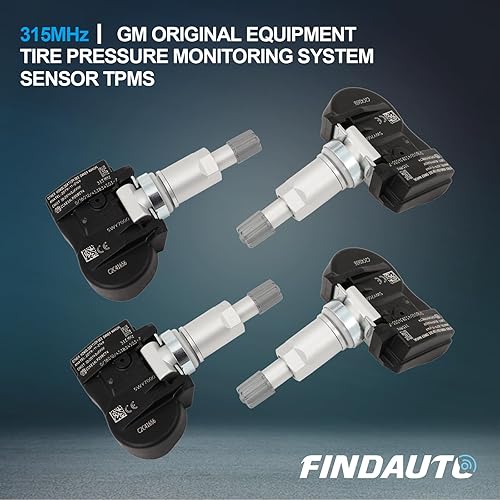Miniatura 2 de FINDAUTO Equipo original TPMS Sensor 315MHz Sistema de monitoreo de presión de neumáticos Sensor compatible para Jaguar para Land Rover C2C41656