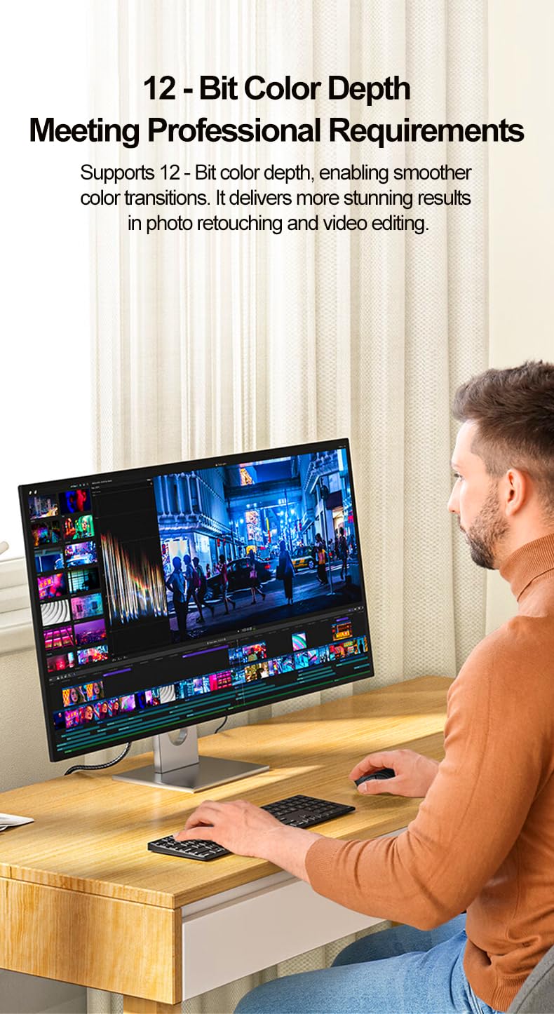 PremiumCord Optical 8K DisplayPort 1.4 Cable M/M 50 m, Male to Male, 32.4 Gbps, Video 8K@60Hz, 5K@60Hz, 4K@60Hz 2160p, Gold-Plated Connectors, Blue/Black